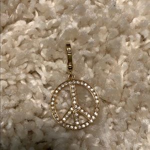Juicy couture Peace symbol charm